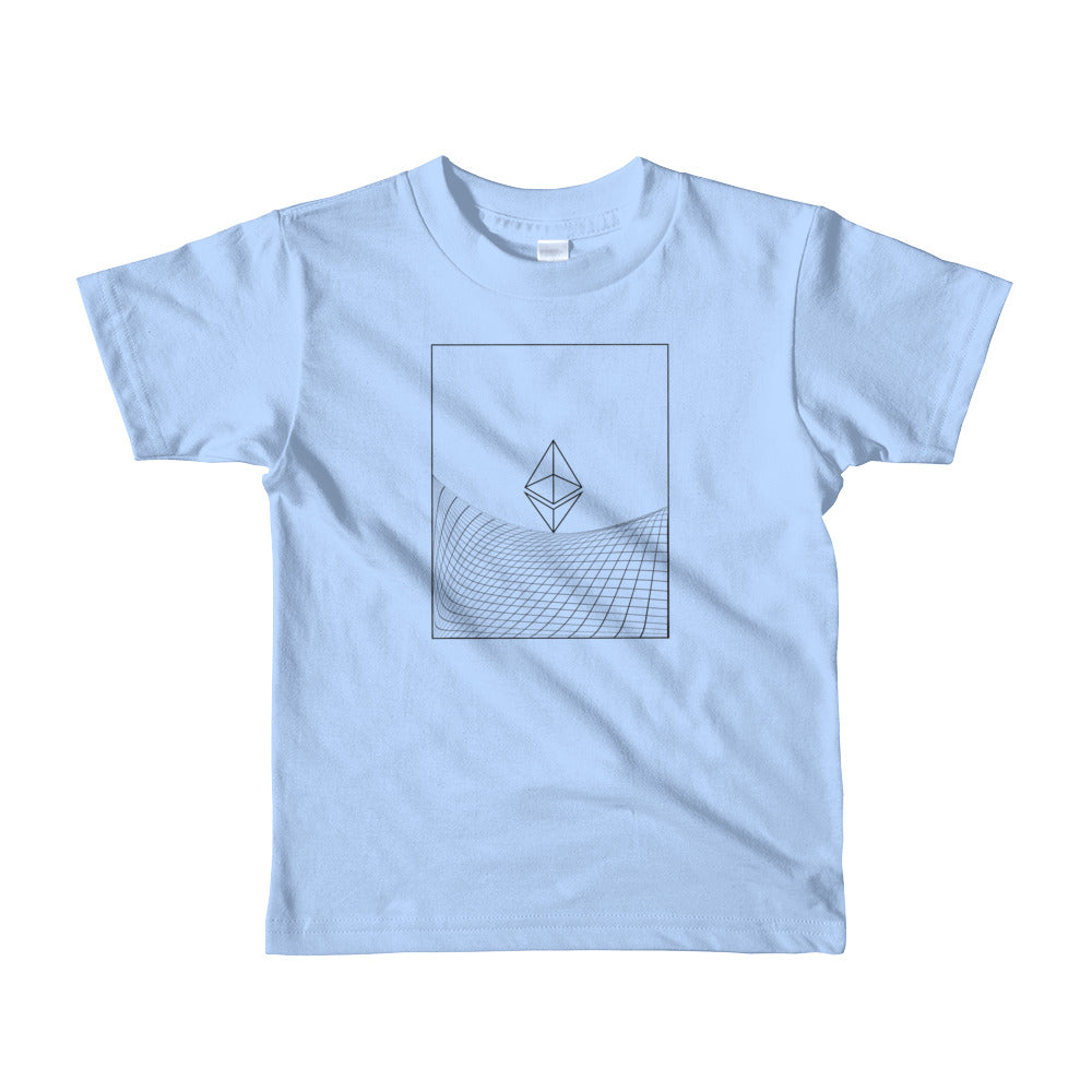 Ethereum Logo Light Short sleeve kids T-shirt