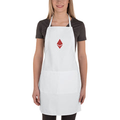 Ethereum Embroidered Apron
