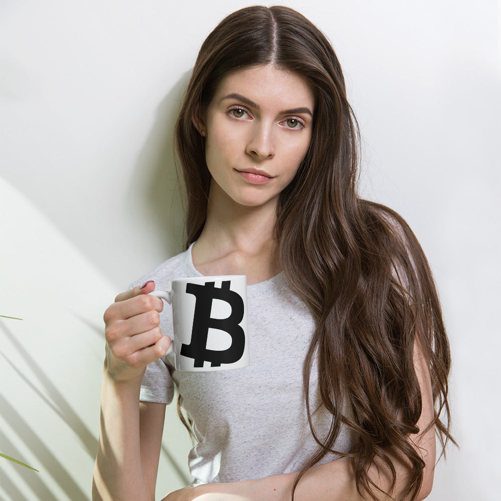 Bitcoin "B" Mug