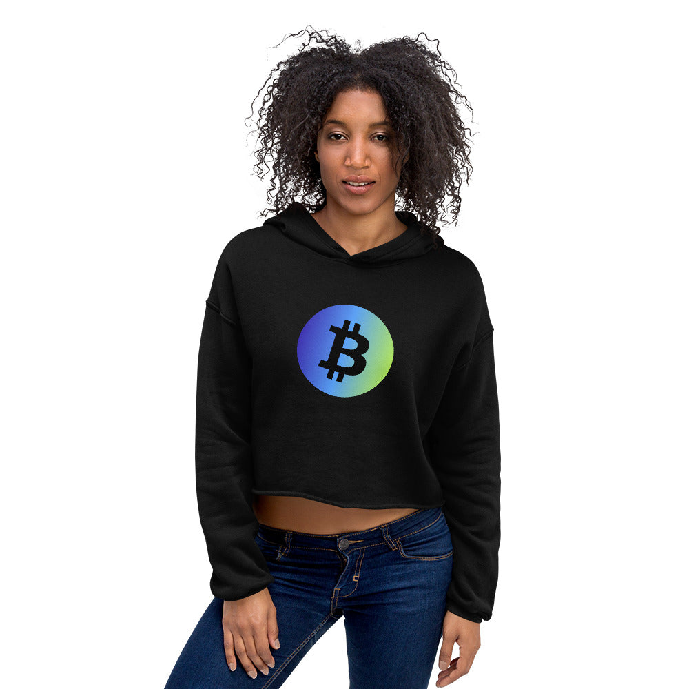 Bitcoin Crop Hoodie
