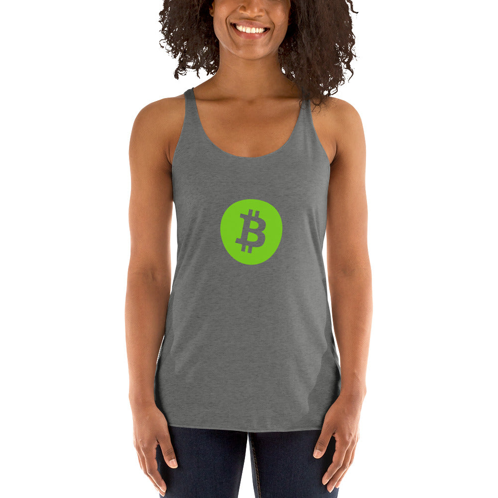Bitcoin Women's Racerback Tank