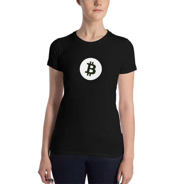 Bitcoin Women’s Slim Fit T-Shirt