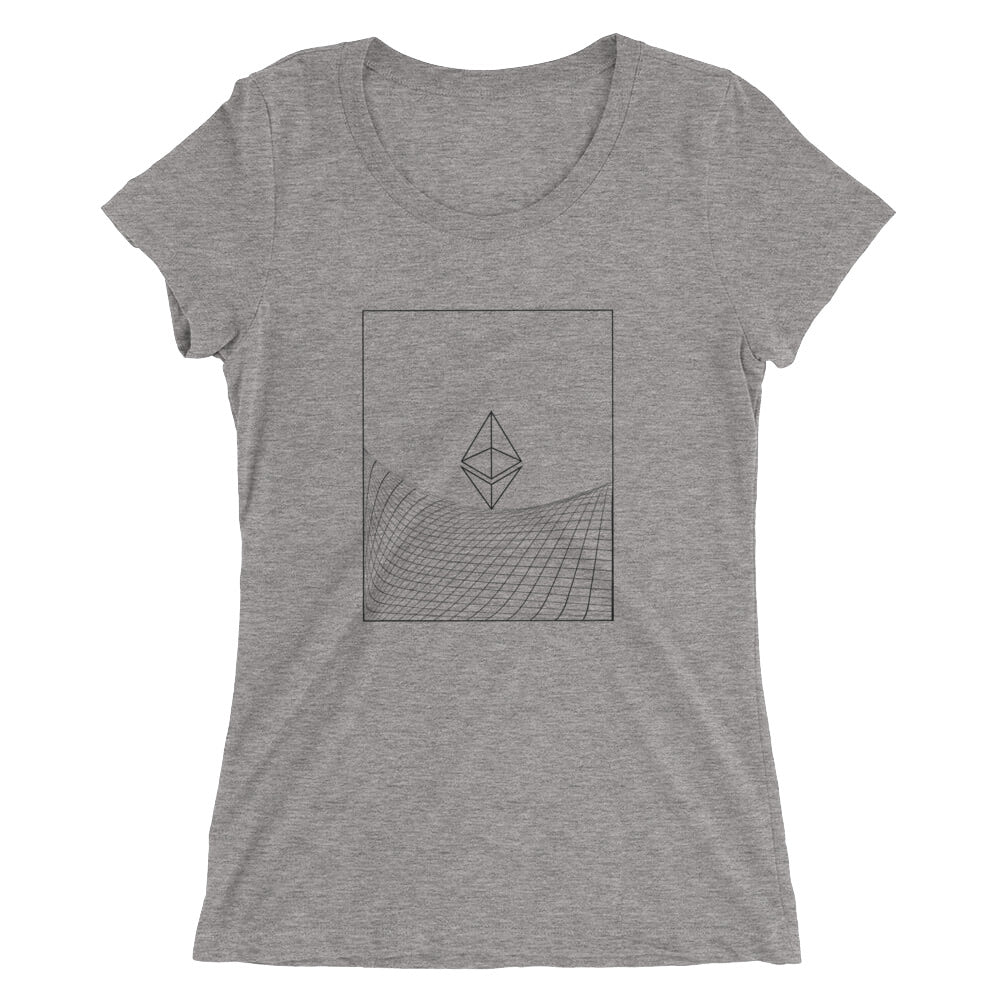 Ethereum Ladies' short sleeve t-shirt