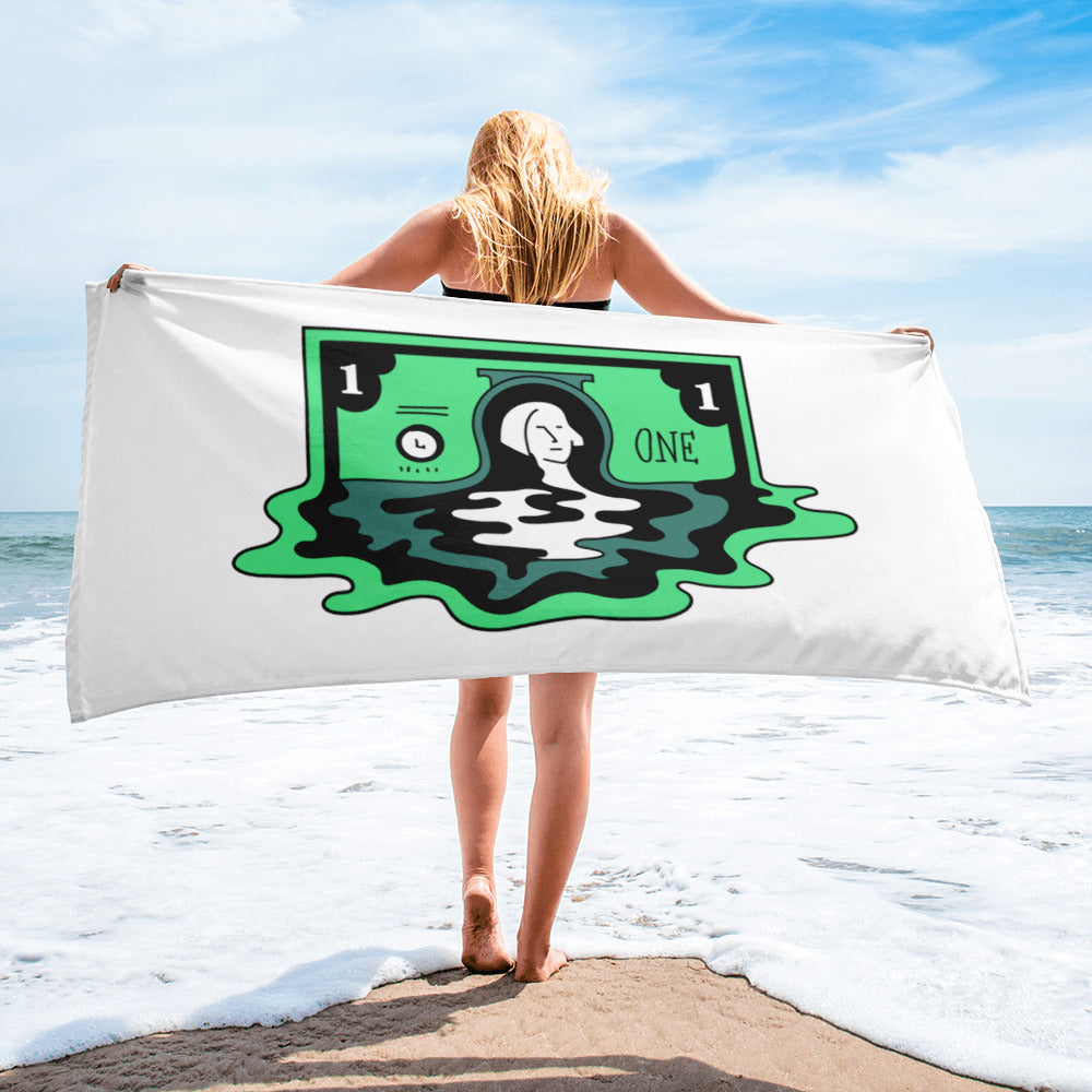 Melting Dollar Towel