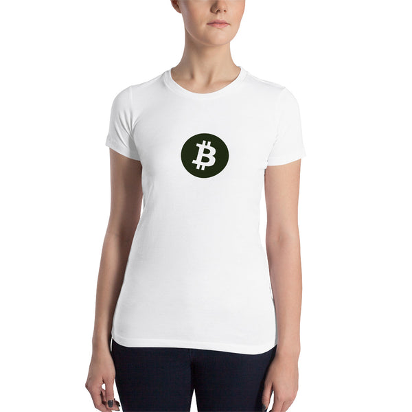 Bitcoin Women’s Slim Fit T-Shirt